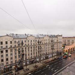 Апартаменты студия Тверская 15 с 1 двуспальной кроватью