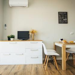 Фото Отель UzorApart Просторная евродвушка у пляжа Алексино с видом на закат