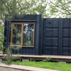 6-ти местный дом с панорамными окнами и открытой террасой  №4