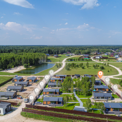 Дом Скандинавский : с купелью (гипоаллергенный)