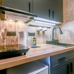 2-местный номер студия стандарт с 1 двуспальной кроватью