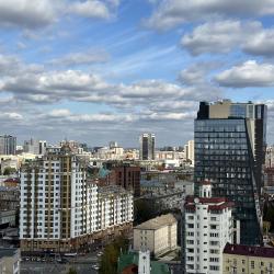 4-местные 1-комнатные апартаменты улучшенные Сибирская 42, на 21 этаже