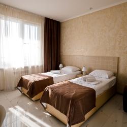 Комната люкс с 2 односпальными кроватями (вид на море)