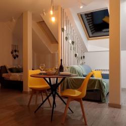 1-комнатные апартаменты студия (мансарда)