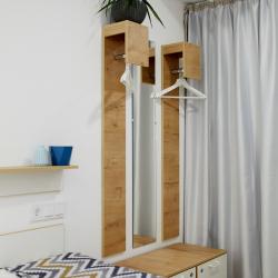 Кровать в 2-местном общем женском номере (без окна)