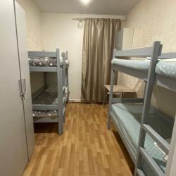 Кровать в 4-местном общем номере с 2 двухъярусными кроватями (верхний этаж)