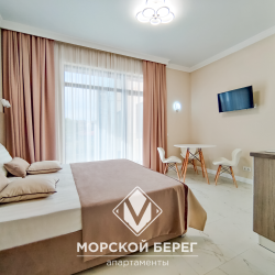 Номер комфорт с 1 двуспальной кроватью