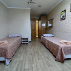 1-комнатный номер стандарт эконом с 2 односпальными кроватями (мансарда)