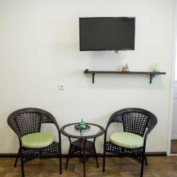 Номер стандарт с 1 двуспальной кроватью