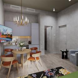 2-комнатные апартаменты люкс HOHLOMA