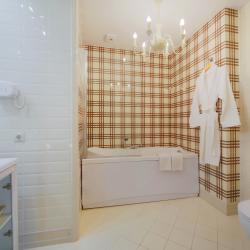 Номер люкс семейный с 1 двуспальной кроватью