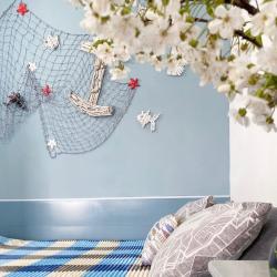 Номер семейный с 1 двуспальной кроватью Морской