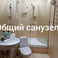 3-местная комната эконом с 1 двуспальной кроватью