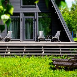 Коттедж с 1 спальней и сауной