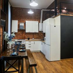 Фото Отель FlatStay Мойки 82| Трёшка у Исаакиевского собора в стиле Лофт, с просторной гостиной и 2-м ярусом