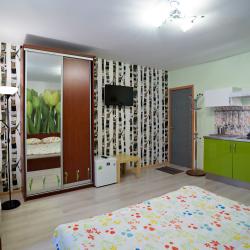 Комната стандарт с 3 двуспальными кроватями