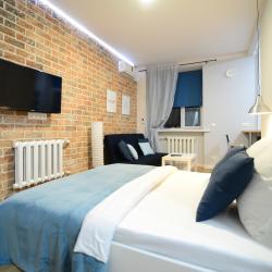 1-комнатные апартаменты стандарт с 1 двуспальной кроватью