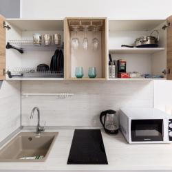 Апартаменты студия RoomyRoom City lights с видом на город