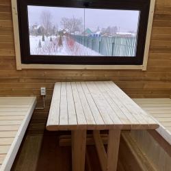 Коттедж стандарт с 2 односпальными и 1 двуспальной кроватью
