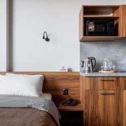 Номер стандарт с 1 двуспальной кроватью