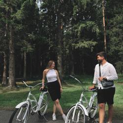 Фото Отель Охта Парк коттеджи