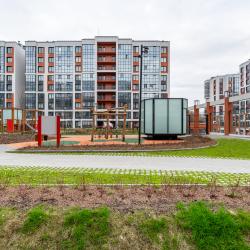 1-комнатные апартаменты студия Санкт-Петербург, улица Фарфоровская, дом 3, корпус 2, стр.