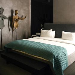 Номер стандарт с 1 двуспальной кроватью (без окна)