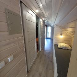 Фото Апартаменты мансарда на улице Бондарева 58а