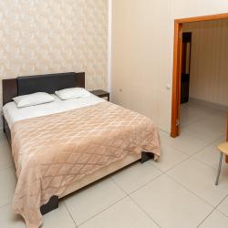 Номер стандарт с 1 двуспальной кроватью и балконом
