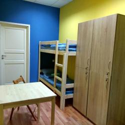 Кровать в 4-местном общем номере
