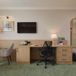 Номер улучшенный делюкс с 1 двуспальной кроватью