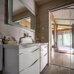 Фото Отель Охта Парк коттеджи