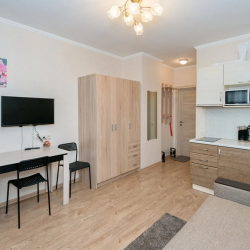 Квартира-студия, 22 м², 1 кровать