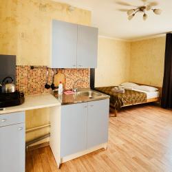 Комната стандарт с 1 двуспальной кроватью и диваном