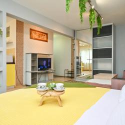 Фото Отель Комфортная 1-комнатная квартира Предмостной для 4-х гостей