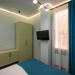 Номер улучшенный с 1 двуспальной кроватью Фисташковый