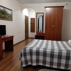 Номер стандарт с 1 двуспальной кроватью с балконом №108,208,308,301 (корпус Добриан)