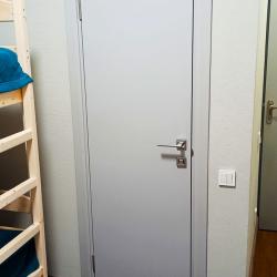 Кровать в номере эконом с 2 двухъярусными кроватями (удобства на этаже)