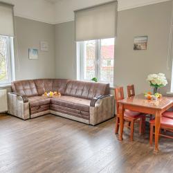 2-комнатные апартаменты люкс Balt-Apartments Pionerskii 5 с двумя спальнями