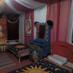 Кровать в 4-местном общем номере Чаплин