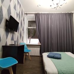 2-местный номер стандарт с 1 двуспальной кроватью