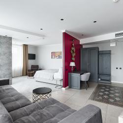 Номер студия премиум с 1 двуспальной кроватью