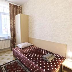 1-комнатные апартаменты эконом с 1 односпальной кроватью