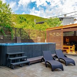 Шале с сауной и бассейном на 12 гостей