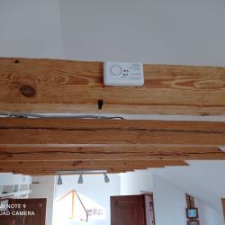 Номер комфорт семейный с 4 односпальными и 1 двуспальной кроватью (мансарда)