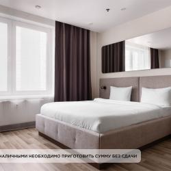 Апартаменты стандарт с 1 двуспальной кроватью