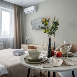 1-комнатные апартаменты студия Dayker City Apartments 1214