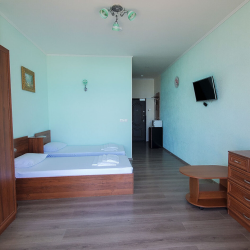 1-комнатный номер студия с видом на море