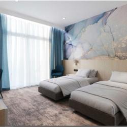 Номер улучшенный с 2 односпальными кроватями (с балконом и видом на бухту)