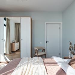 Фото Отель ЖИВИТЕ У МОРЯ! Шикарная трехкомнатная квартира в премиальном ЖК .Панорамный вид на море и горы (парковка, Wi-Fi)